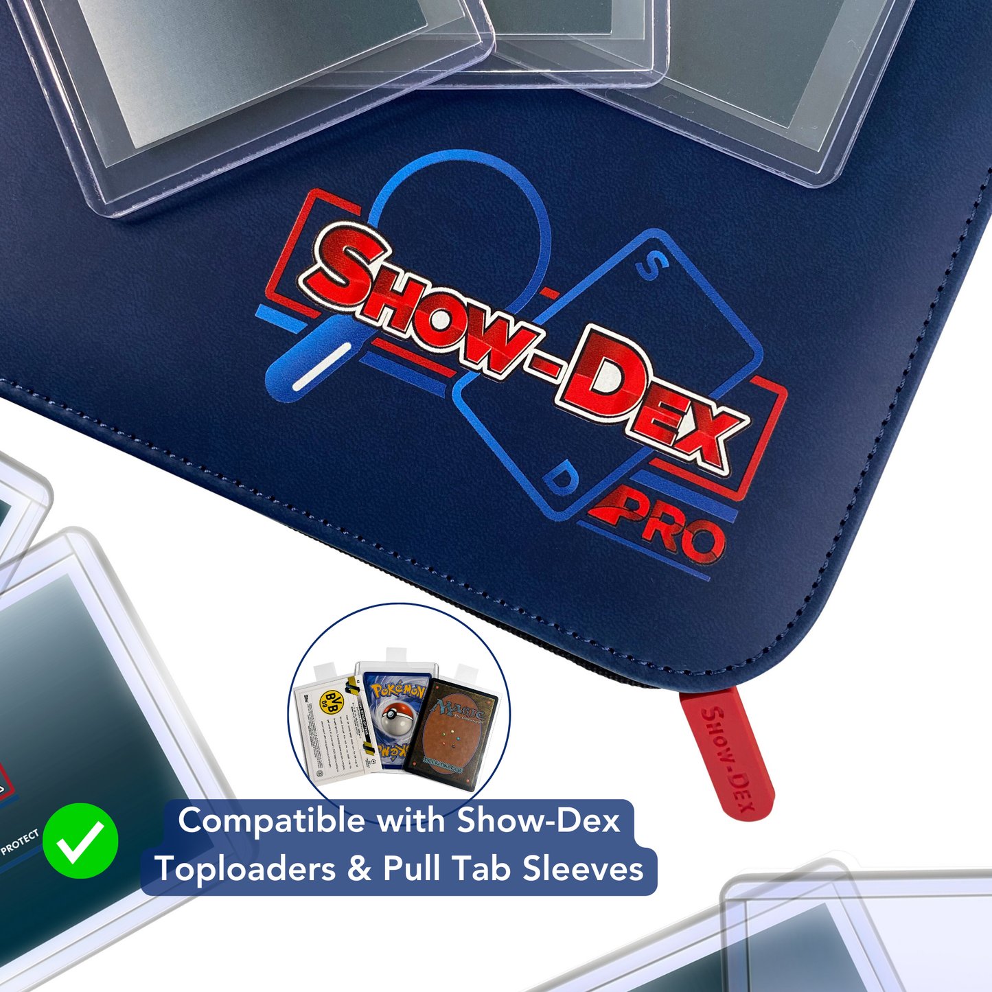 Show-Dex Pro Premium Toploader Binder 9-Pocket