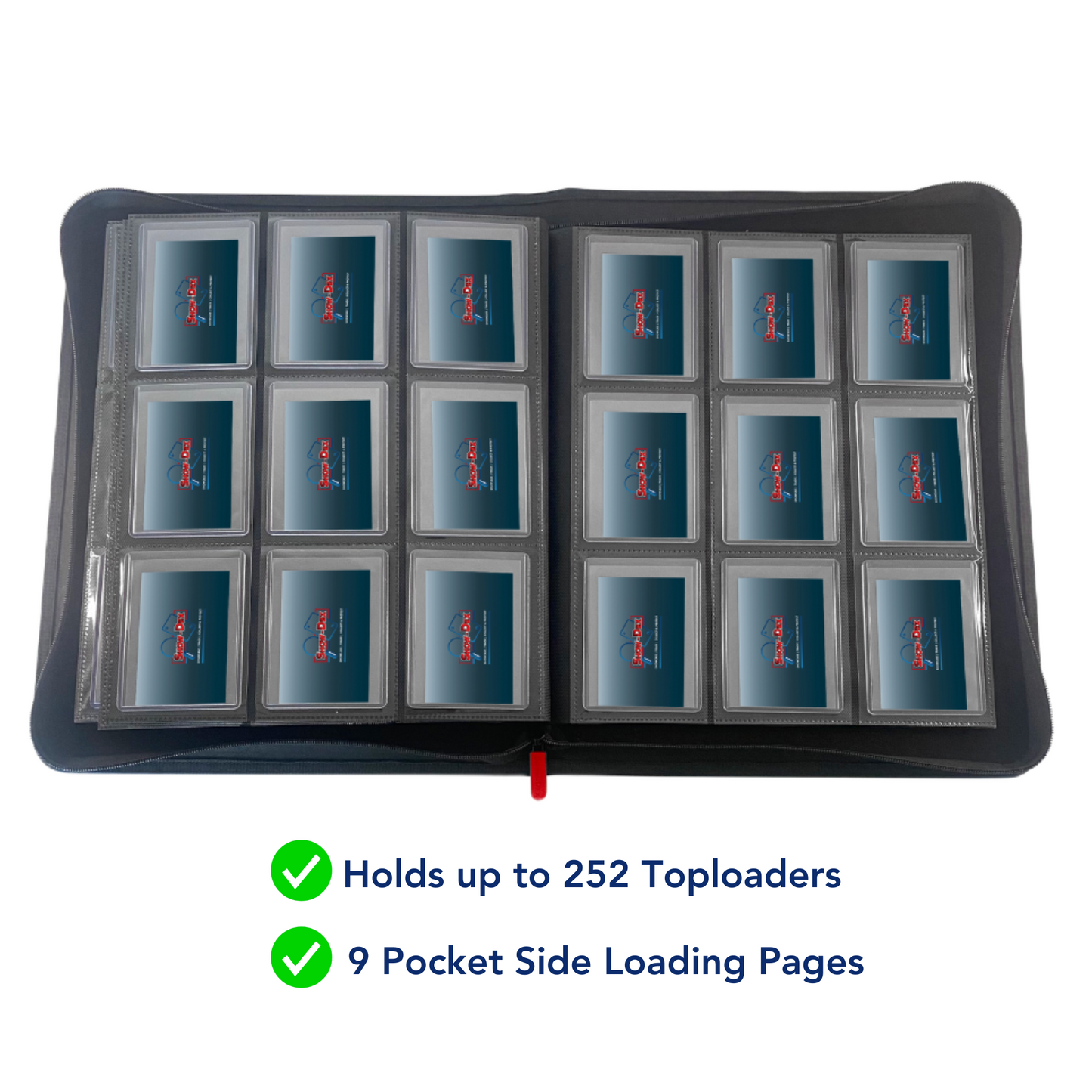 Show-Dex Pro Premium Toploader Binder 9-Pocket