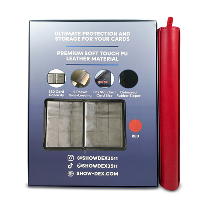 Show-Dex Premium 9-Pocket Trading Card Binder