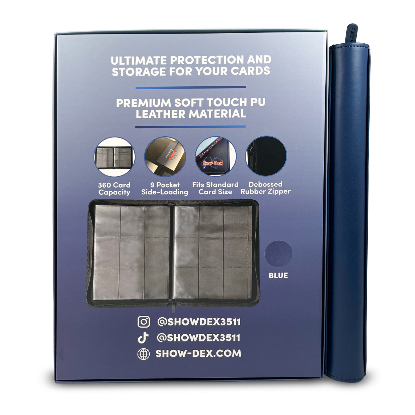 Show-Dex Premium 9-Pocket Trading Card Binder
