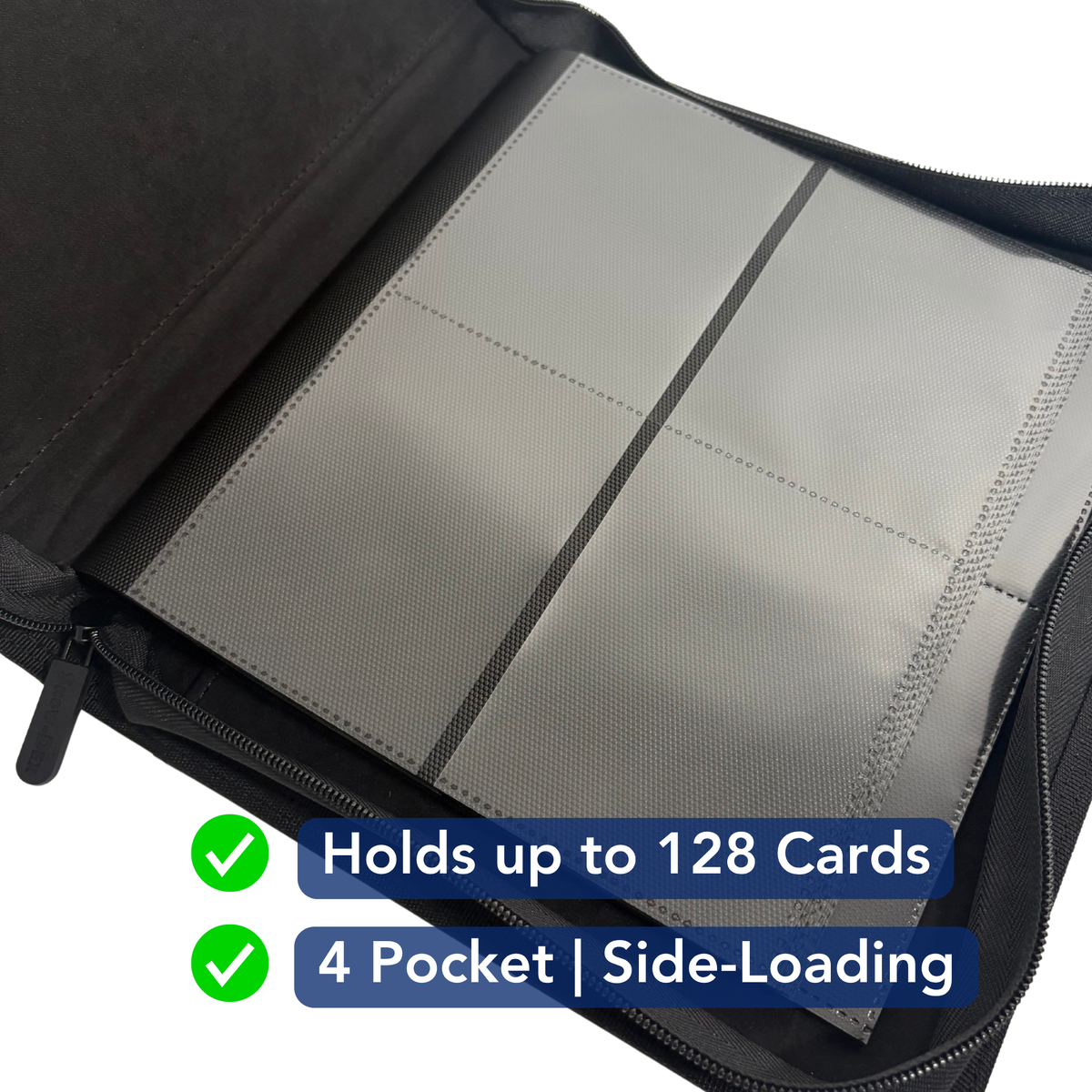 Show-Dex Premium Toploader Binder 4 Pocket - Holds 128 Cards