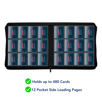 Show-Dex Premium 12-Pocket Trading Card Binder
