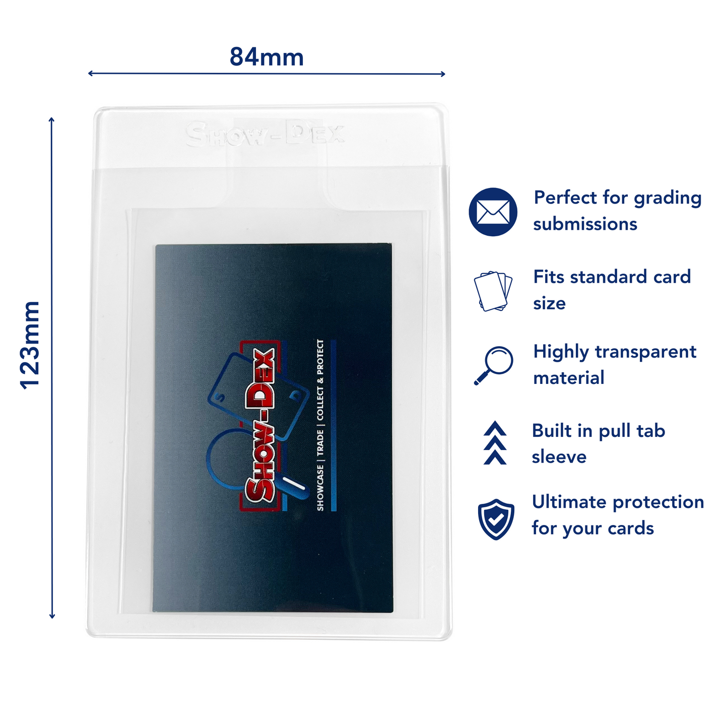 Show-Dex 50 Semi Rigids & Pull Tab Sleeves