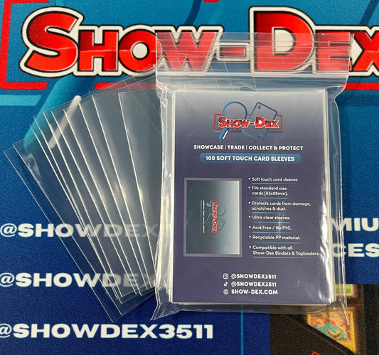 Show-Dex 100 Soft Card Sleeves